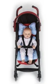 Sevi Bebe Puset ve Oto Koltuğu Minderi ART-8376 Mavi Yıldız - 5