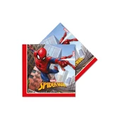 Spiderman Crime Fighter Peçete 33X33 20LI - 1