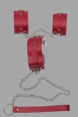 Kırmızı Kelepce Ve Tasma Set - 1