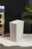 Perotti 13248 Taupe White Molly 12 Litre Click Çöp Kovası - 1