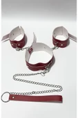 Kırmızı Kelepce Ve Tasma Set - 5