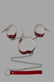 Kırmızı Kelepce Ve Tasma Set - 2