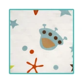 Sevi Bebe Organik Müslin Mendil 30x30 (6 Adet) ART-305 Asorti thumbnail 4