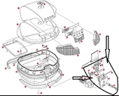 GIVIZ641NM2ÇANTAKİLİTMEKANİZMASIKIRMIZIANAHTARLIV46-V35 thumbnail 3