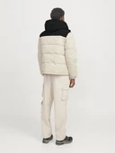 Jack Jones Erkek Bej Puffer Mont 12258416BJ - 3