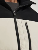 Jack Jones Erkek Bej Puffer Mont 12258416BJ - 7
