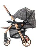 Baby 500 Combo Maxi Pro Çift Yönlü Puset Gold Siyah - 5
