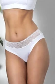 Dantel Detaylı Slip Külot Beyaz (brf21781) - 1