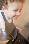 Mini Silikon Önlük 718 Gri - 10