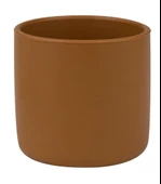 Silikon Mini Bardak Woody Brown - 1