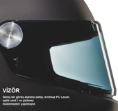 NEXX X.G100R RUMBLE GRİ-SİYAH KASK thumbnail 6