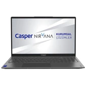 Casper Nirvana X700.1245-8E00T-G-F i5 12450H 8GB RAM 500GB M2 WINDOWS 11 HOME 15.6" FHD IPS Dizüstü Bilgisayar KUTUSU AÇIK SIFIR - 1