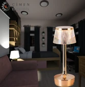 NOAS YL86 1235 Santorini Şarjlı Masa Lambası 3 Renk - 2