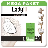 Ladyfit Pamuk Ped Mega Normal 48 Ped - 1