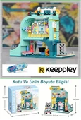 Keeppley Lovely Street K28009 Husky Skate Shop Shopre Gökyüzü Şeker Dükkanı Yapı Blokları Oyuncak Seti - 3