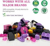 Keeppley Lovely Street K28009 Husky Skate Shop Shopre Gökyüzü Şeker Dükkanı Yapı Blokları Oyuncak Seti - 6