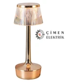 NOAS YL86 1235 Santorini Şarjlı Masa Lambası 3 Renk - 1