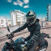 NEXX Y.100R URBANGRAM MAT SİYAH KASK thumbnail 2