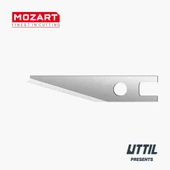 Mozart Blades PB1 Evrensel Uç Hassas Kesimler için 512.050 10'lu Yedek Bıçak Kartuşu - 1