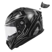 GIVI 50.7 PROTON MAT TITANIUM-SİYAH KASK thumbnail 6