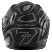 GIVI 50.7 PROTON MAT TITANIUM-SİYAH KASK thumbnail 4