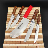 SürLaz 5'li WoodWork Soğan Satırlı Bıçak Seti - 2