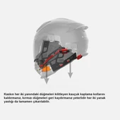 NEXX X.WST 3 FLUENCE MAVİ-KIRMIZI KASK thumbnail 5