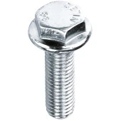 M12X30 Dın6921 8.8 Flanş Çel Cıv Beyaz 5 Li Paket - 1