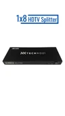 Technozi  8 Port Hdmi Çoklayıcı Splitter Switch Çoğaltıcı Çoklu Ekran - 2