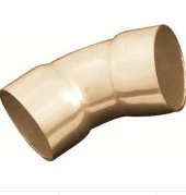 50mm 45 Derece Şişme Dirsek Sarı 3'lü Paket - 1