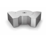 80x30 Boş Küre Dirsek Bronz 2 Li Paket - 1