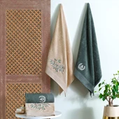TAÇ FALL SOFT BAMBOO HAMAM SETİ TABA - 2