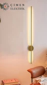 Çubuk Gold Kasa Dekoratif LED Aplik Gün Işığı 12W 80 CM - 1