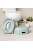 Nattou Potty Care 3 in 1 Lazımlık Oturak Ve Tuvalet Adaptörü - Yeşil. - 5