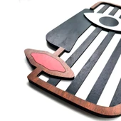 Dekoratif Maske, Ev ve Ofis Dekoratif Modern Duvar Dekoru - 3