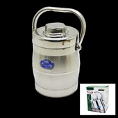 METAL KOVA 3LÜ SEFER TASI SAKLAMA KABI 1.6LT (4172) - 1