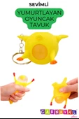 Carnaval Squishy Yumurtlayan Tavuk Anahtarlık - 8