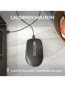 Logitech MX Anywhere 3 910-005989 Gri Şarjlı Lazer Kablosuz Mouse - 6