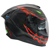NEXX Y.100R NIGHT RIDER MAT SİYAH KASK - 3