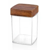 Kare Kavanoz 0,4 L 7,5x7,5x10,5 cm - 1