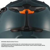 NEXX X.WED 3 KEYO KARBON -TURUNCU KASK - 6