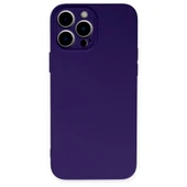 Apple iPhone 13 Pro Max Kılıf Lansman İçi Kadife Şık Sade Görünüm Azn-NNO thumbnail 1