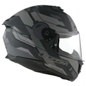 LS2 STREAM 2 SHADOW -GRİ KASK - 7