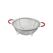 22CM TEL SEPET METAL SÜZGEÇ SİLİKON KILIFLI KULP METAL ÇERÇEVE - AYAK (4172) - 1