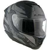 LS2 STREAM 2 SHADOW -GRİ KASK - 8