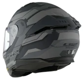 LS2 STREAM 2 SHADOW -GRİ KASK - 4