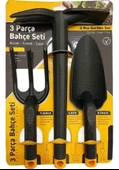 Sgs 3 Parça Bahçe Seti - Çapa Tırmık Kürek Set - 1