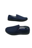 Ph26-01 Unisex Lacivert Düz Keten Ayakkabı - 1