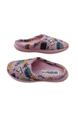 Kız Çocuk Pembe Ultra Hafif okul Araç-Gereçleri Desenli Ev İçi Terlik gztrt8521537 - 1