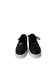Siyah Beyaz Günlük Spor Sneaker - 8